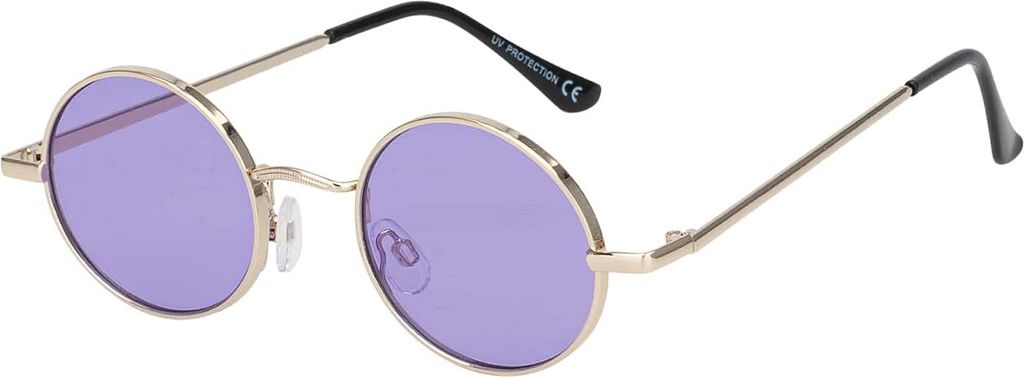 Damen Sonnenbrille Rund Form Designer 80er Modern Urlaub Produktbild 