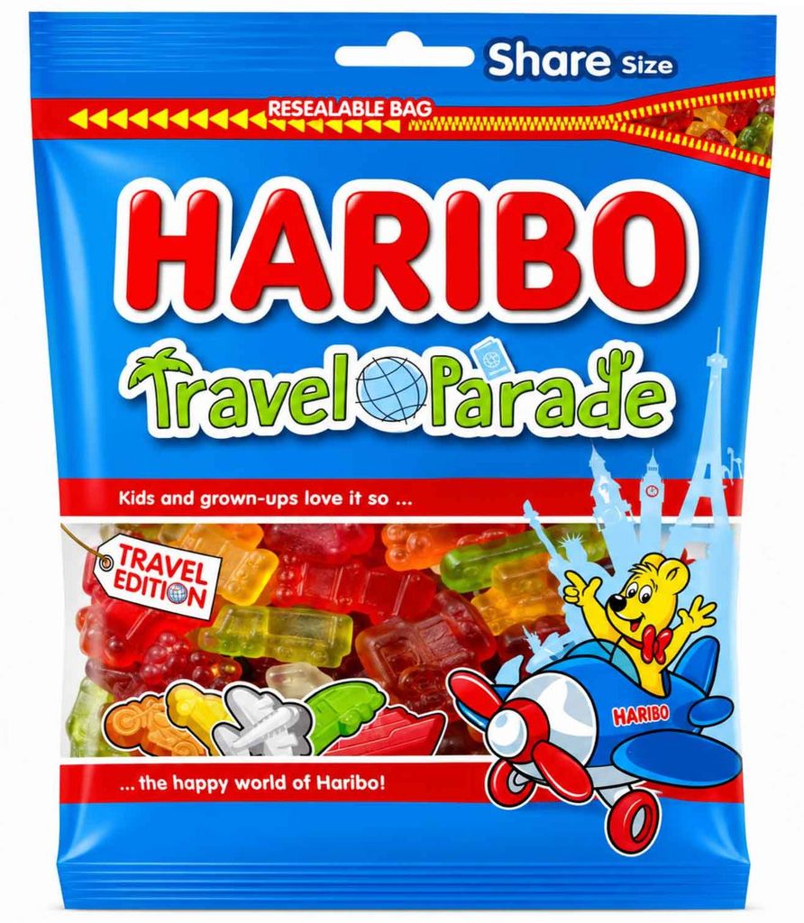 Haribo Travel Parade Travel Edition 220g Produktbild 
