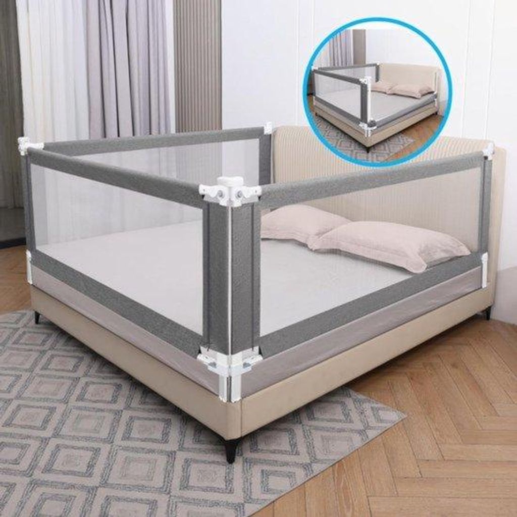 Sicherheitsnetz - Verstellbarer Haken - 180 cm - Für zusätzliche Sicherheit