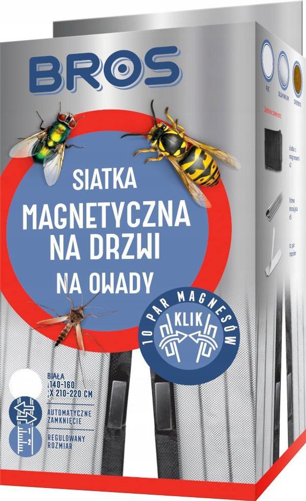 Sieťka proti hmyzu na dvere s magnetickým zatváraním, Obrázok produktu 