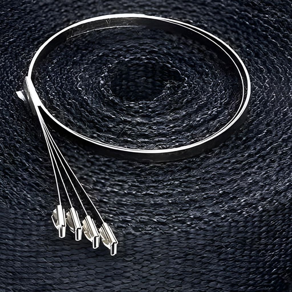 Hitzeschutzband LeoVince WRAP KIT Gewebeband, bis 800°C, 15m, 52mm breit, schwarz für Auspuffanlagen / Krümmer