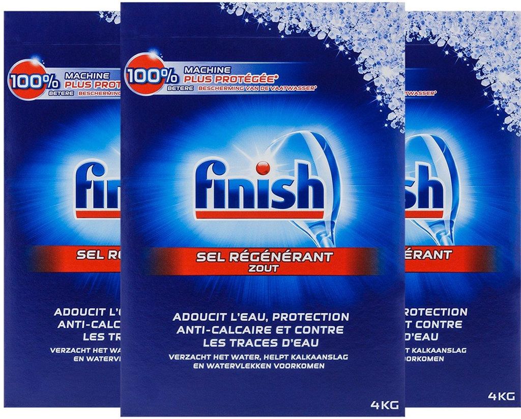 Finish Salz 4 kg – 3 Stück – Vorteilspackung Produktbild 