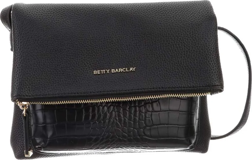 Regala Betty Barclay: Borsa a Tracolla Flap Bag Nera - Idea Perfetta