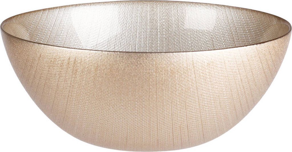 Schale aus Glas KARNEOL, Ø 21 cm