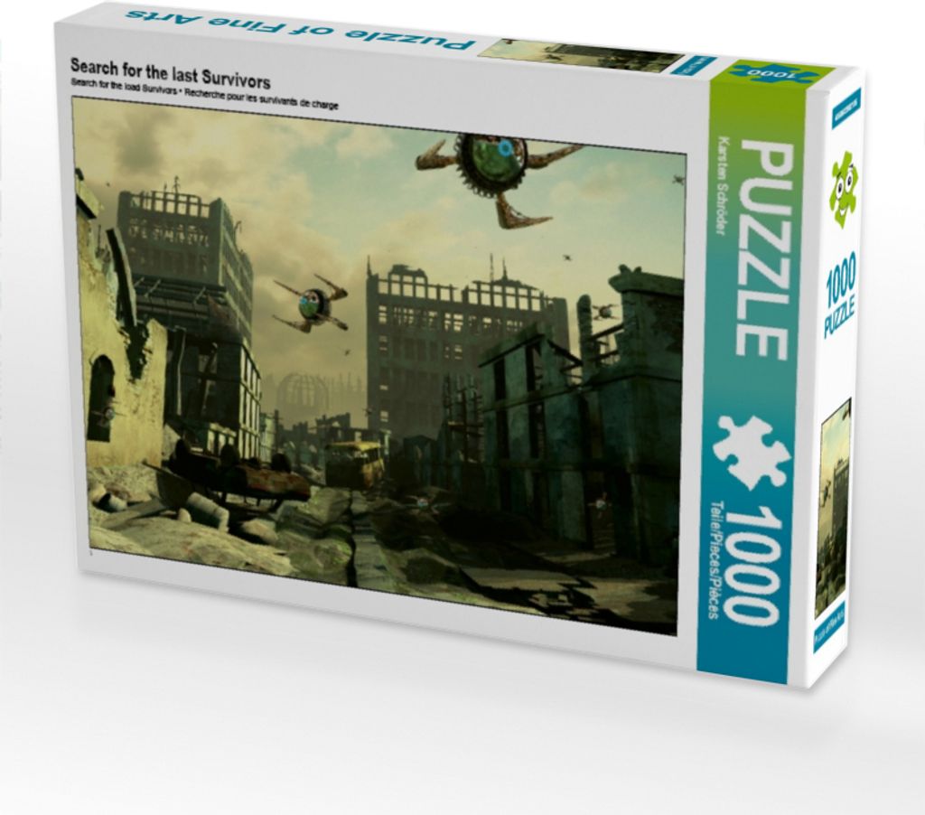 Calvendo Search for the last Survivors 1000 Teile Puzzle quer 640x480mm, Schröder Karsten; 7376747