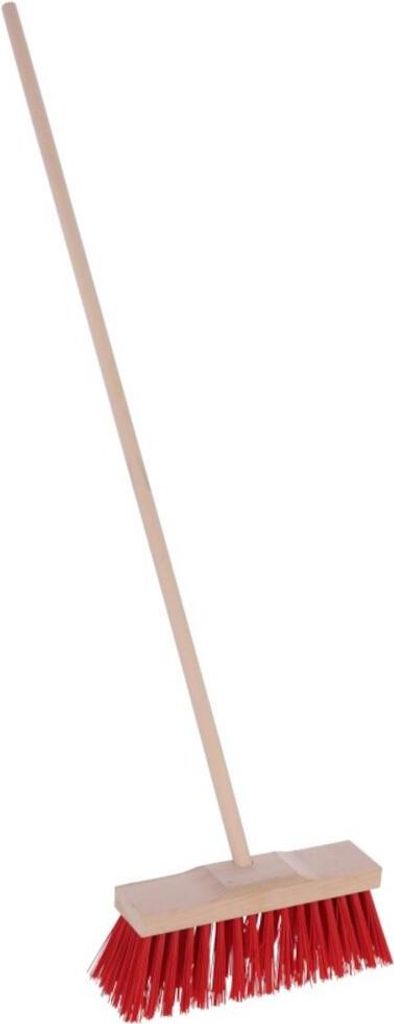 Straßenbesen Mini mit Stiel