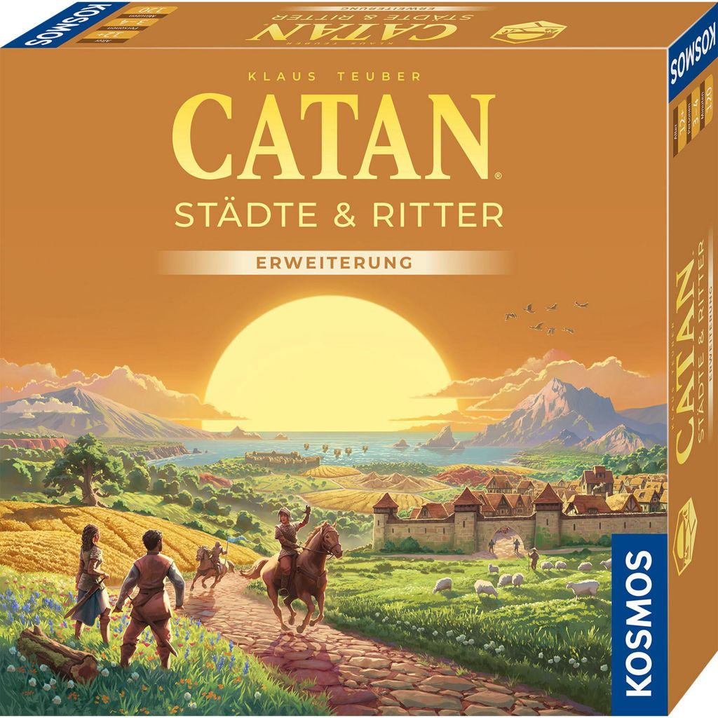 KOSMOS 684754 - CATAN Städte & Ritter Produktbild 
