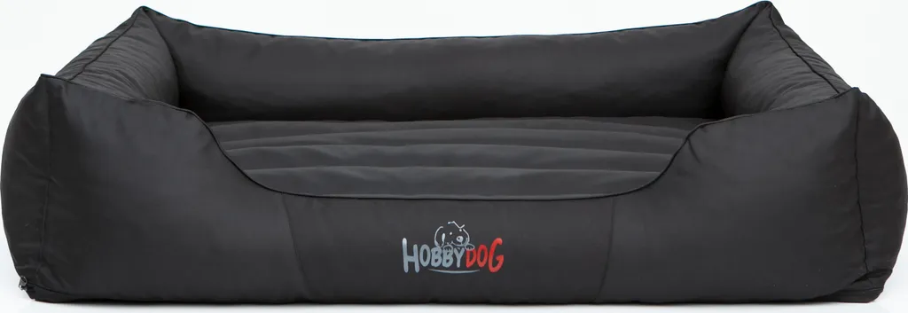 Coussin pour chien XXXL Noir 140x115 cm avec Housse Amovible Lavable
