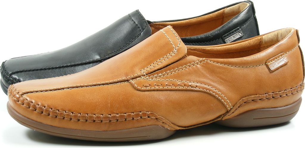 Pikolinos Schuhe Herren Slipper Halbschuhe Mokassin Puerto Rico 03A-6222, Größe:39 EU, Farbe:Braun