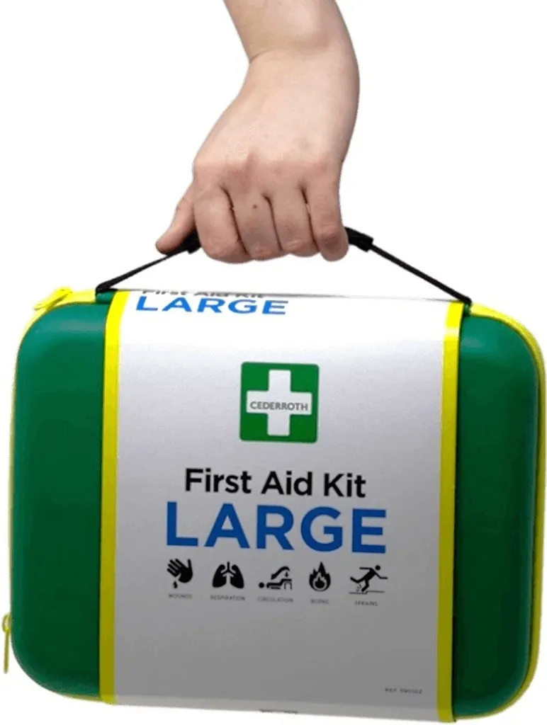 Trousse de secours murale Cederroth 390102 robuste et multi-usage