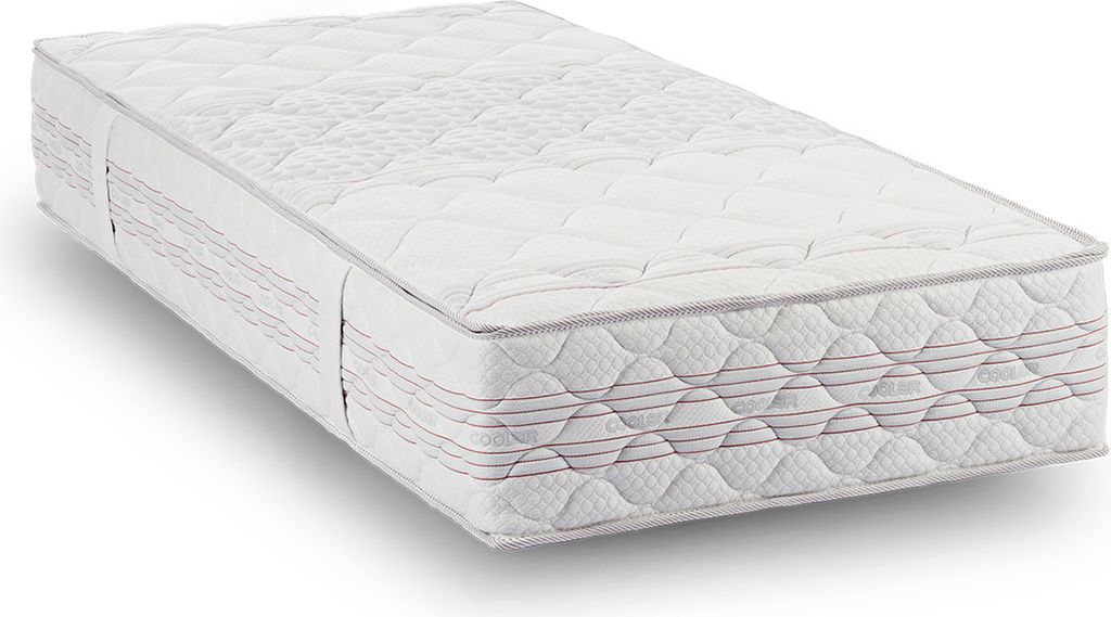 Matratze KOMFORT H2 ,7 Zonen ME+PU Schaum /Supermicropocket 180x200 cm