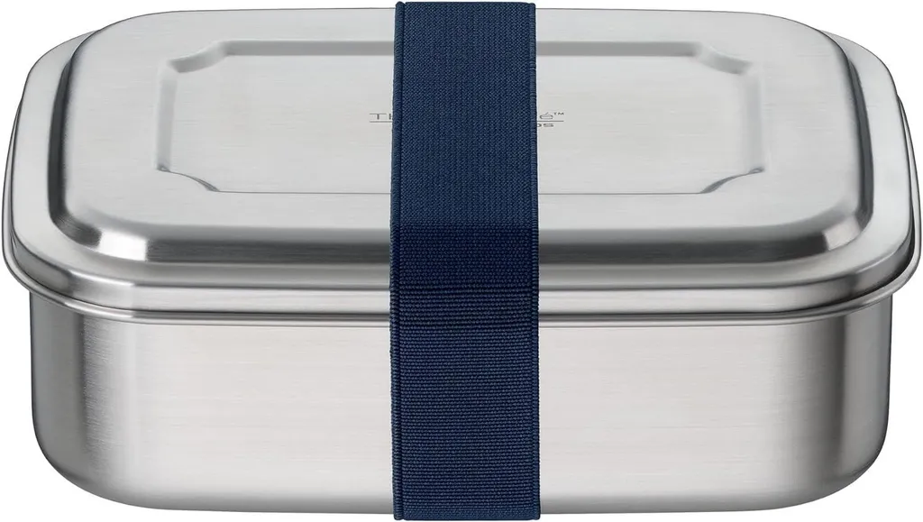 Boîte à Sandwich THERMOS 1,0 L Inox Robuste et Anti-Fuite Bleue