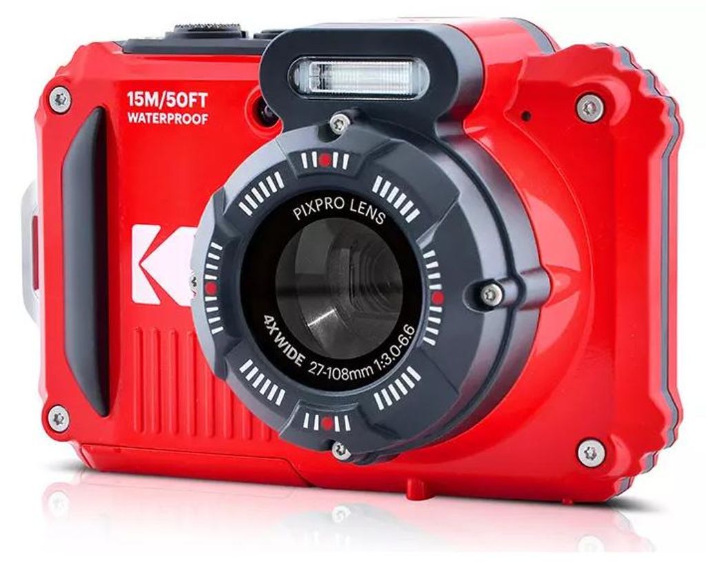 KODAK Pixpro WPZ2 - Fotocamera digitale compatta rossa Immagine del prodotto 