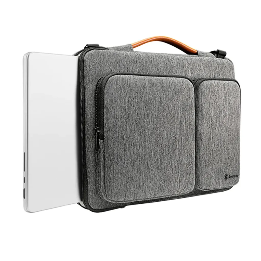 TomToc Defender-A42 Mallette Ordinateur Portable 16 Pouces Gris