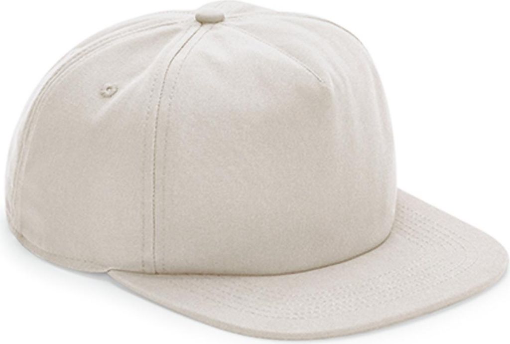 Beechfield B64N | Organic Baumwolle Unstructured 5 Panel Cap - Farbe: Sand - Größe: One Size