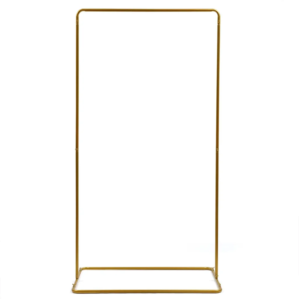Support de fond pour arche de mariage | Structure en métal doré 105cm