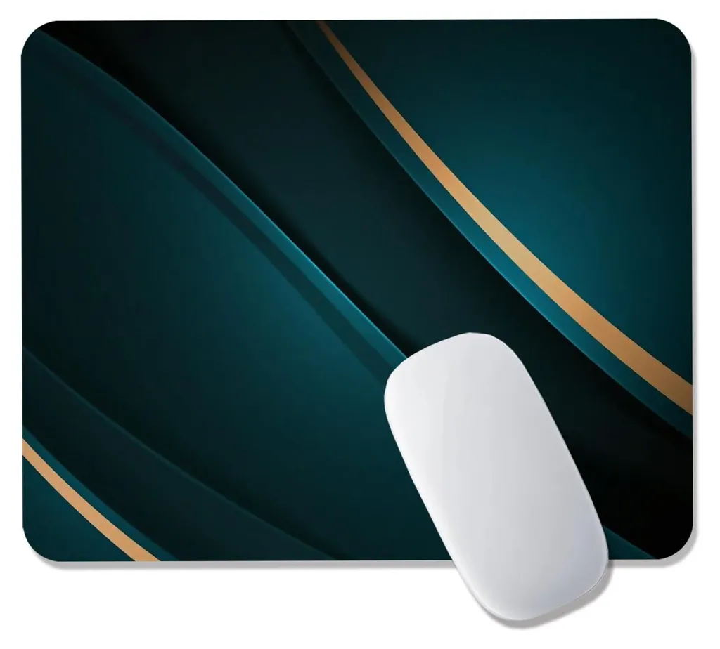 Tapis de souris Loop 240 x 200 mm noir avec base en caoutchouc antidérapante