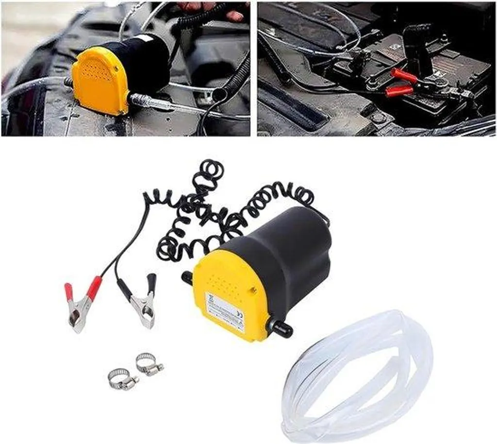 Pompe à vidange électrique rapide 5L/min pour moteur diesel et bateau