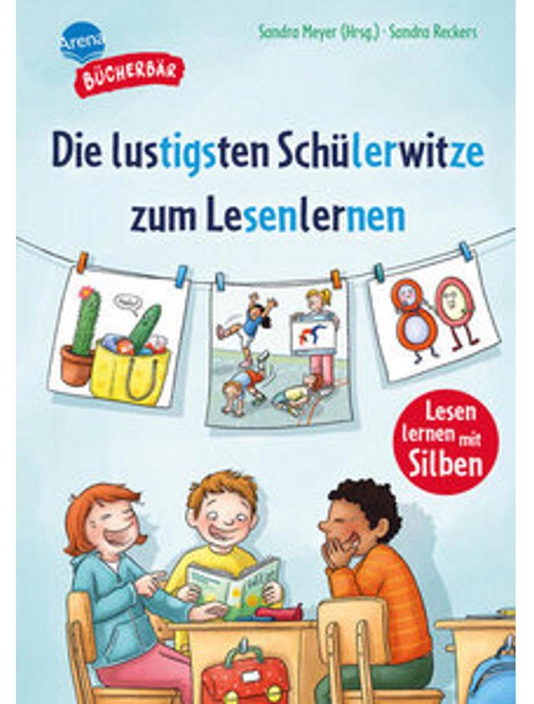 Arena Verlag Lustigste Schülerwitze zum Lesenlernen Produktbild 