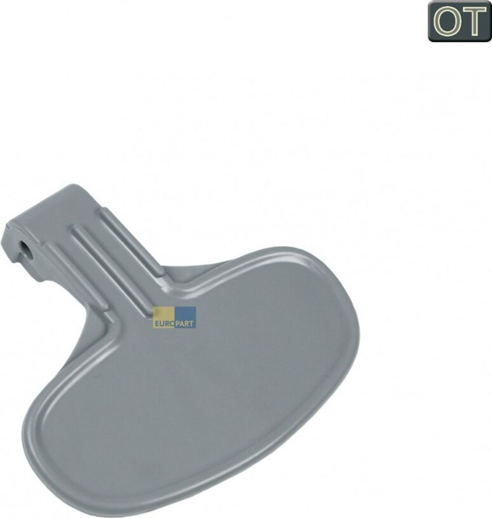 Candy Hoover Türgriff, Griff grau für Waschmaschine - 41010388 ersetzt 40000967