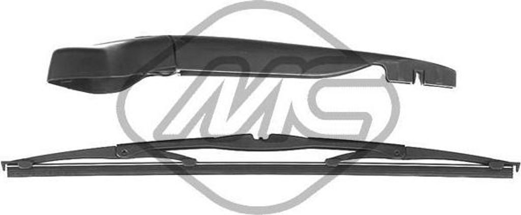 Metalcaucho 68102 Scheibenwischerblatt OE 9483166 kompatibel mit V40, S40