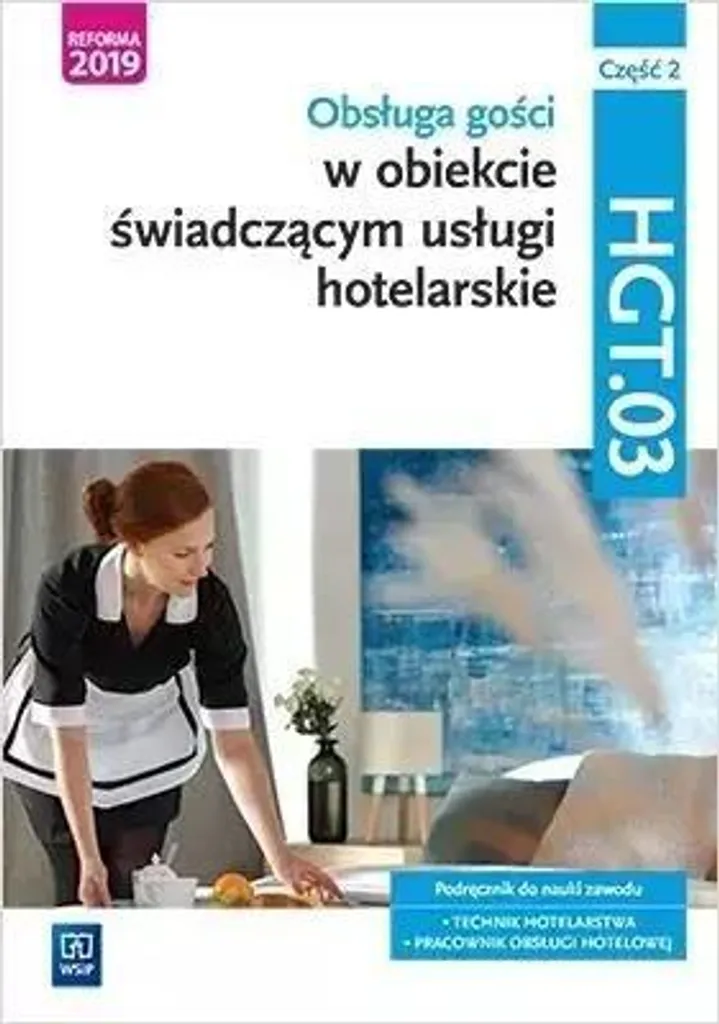 Livre de cours Gestion de l'accueil HGT.03 pour Technicien Hôtellerie P2