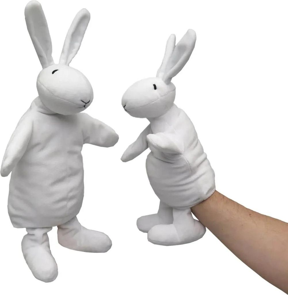 Bob und Bobek, Handpuppen, 2-teiliges Set