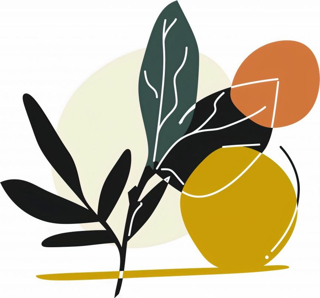 Plakat 100x70cm Elegante Flora