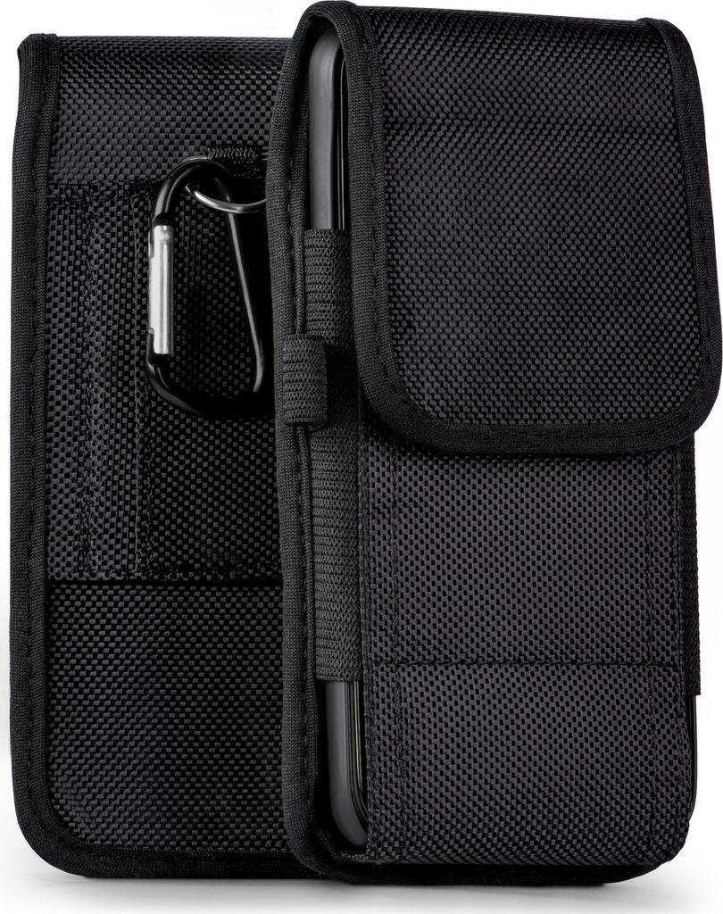 moex Agility Case kompatibel mit Wiko Lenny 4 - Handy Gürteltasche, Schwarz