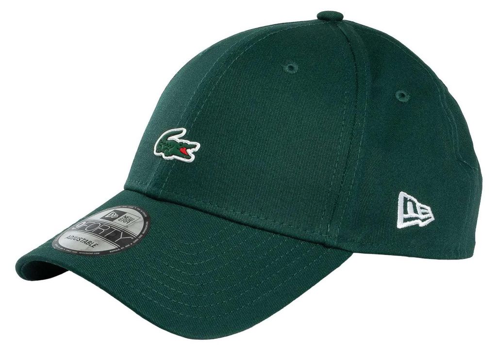 Lacoste Logo-Baseballmütze, Grün One Size