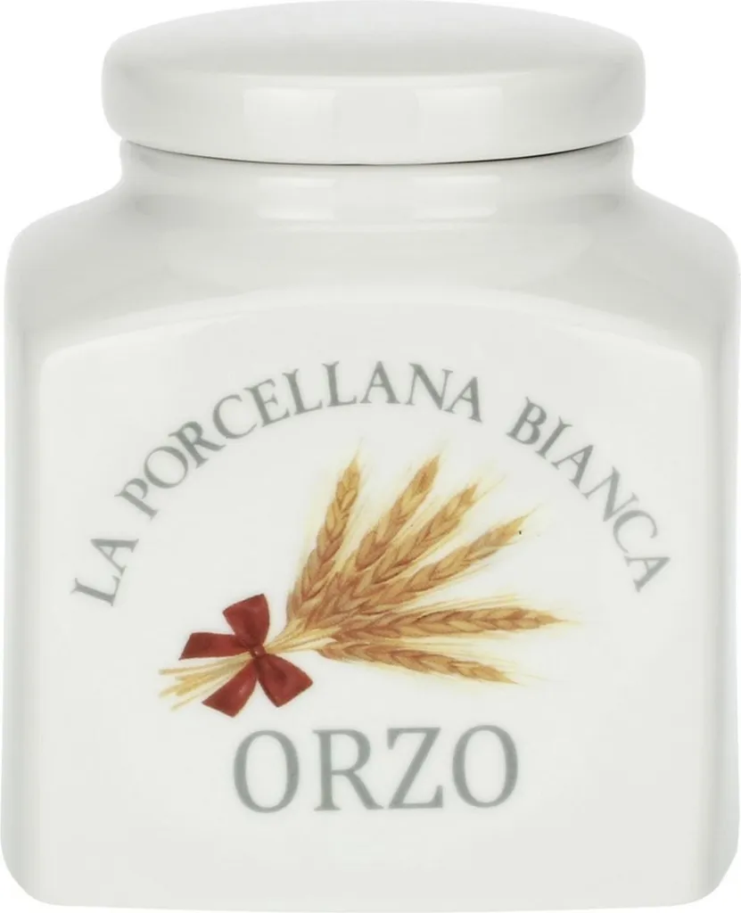 La Porcellana Bianca Contenitore Orzo 500ml P0126500OR | Shop Online