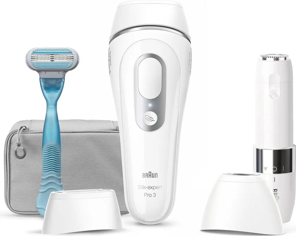Braun PL3129 Silk-expert Pro 3 Épilateur IPL Intelligent 300 000 Flashs