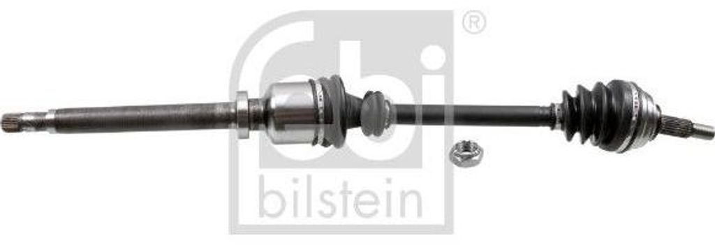 FEBI BILSTEIN 182884 Antriebswelle OE 6001551093 kompatibel mit Logan, Sandero, Clio, Modus