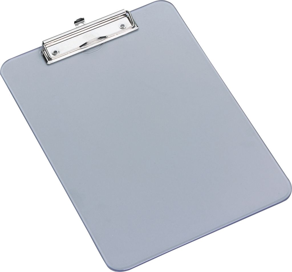 Klemmbrett A4 Acryl glasklar Packung mit 12 Stück