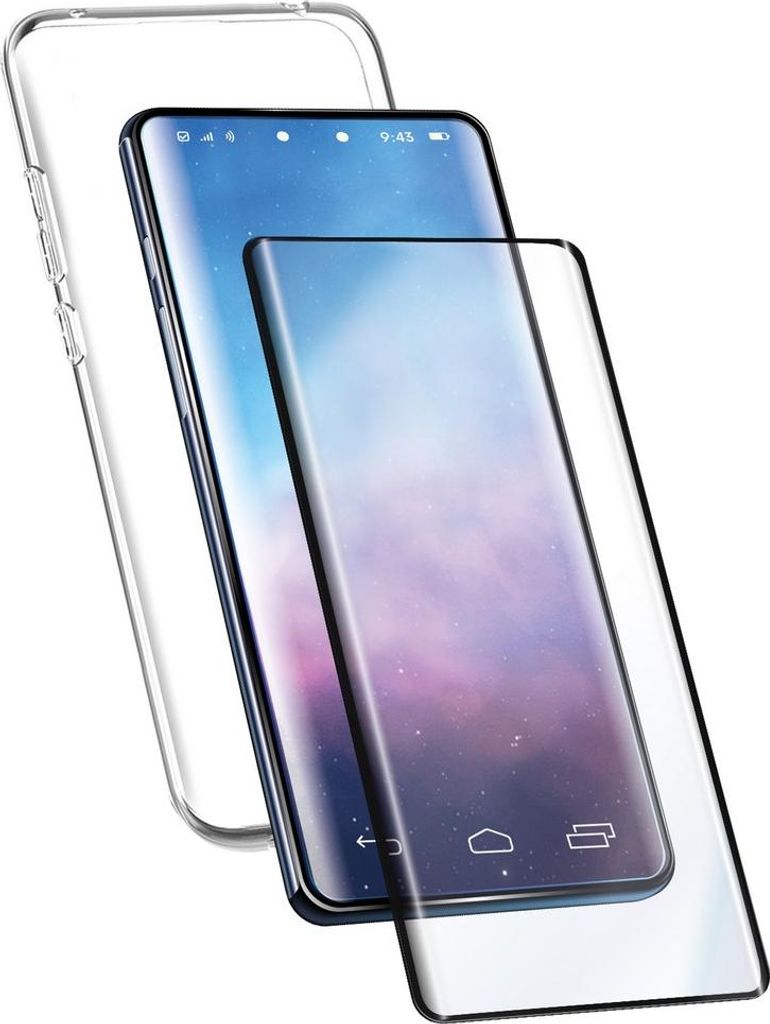 Myway Fall kompatibel mit Ehre Magie 6 Lite 5g + gebogene gehärtetem Glas Bildschirmschutz