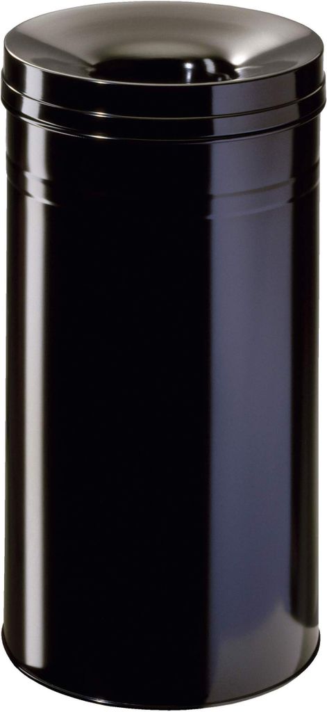 DURABLE Papierkorb SAFE+ 30L rund, 332601 schwarz Produktbild 
