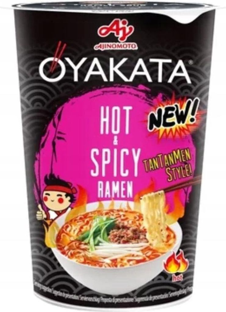 Oyakata Instant Nudeln Tantanmen scharf 63g Produktbild 