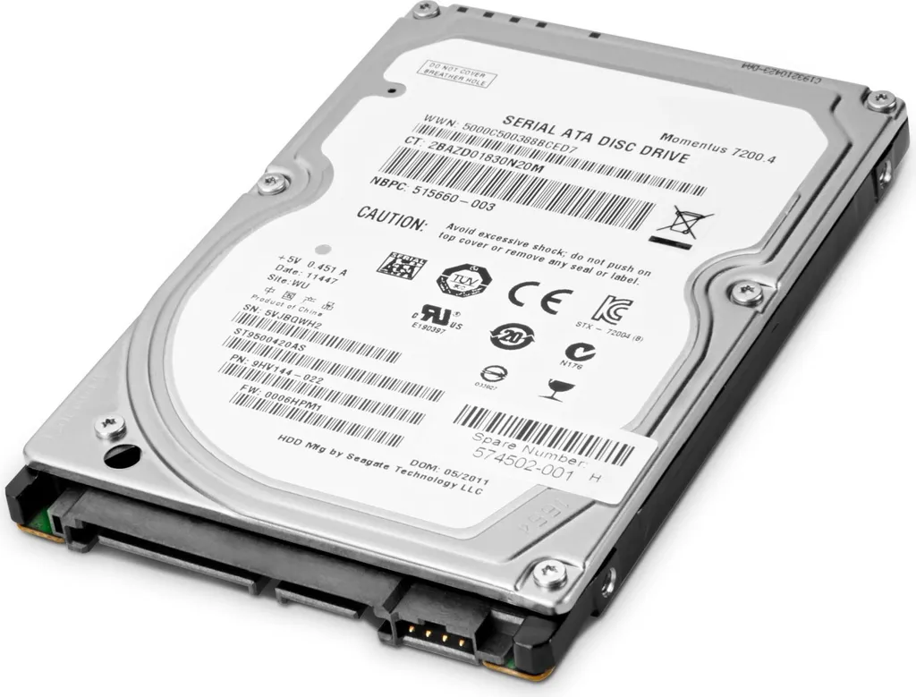 Disque dur interne professionnel HP 1 TB SATA pour baie de serveur