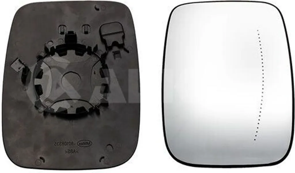 Miroir de Rétroviseur Convexe ALKAR 6472083 pour Trafic III Côté Droit
