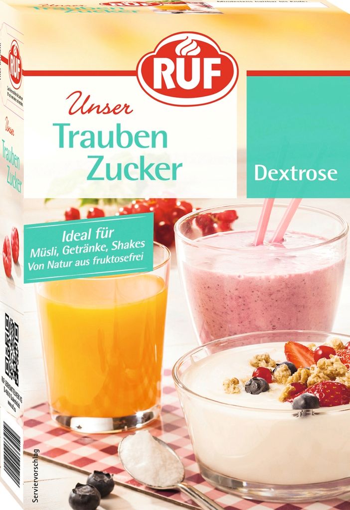Ruf Traubenzucker Dextrose 400g Produktbild 