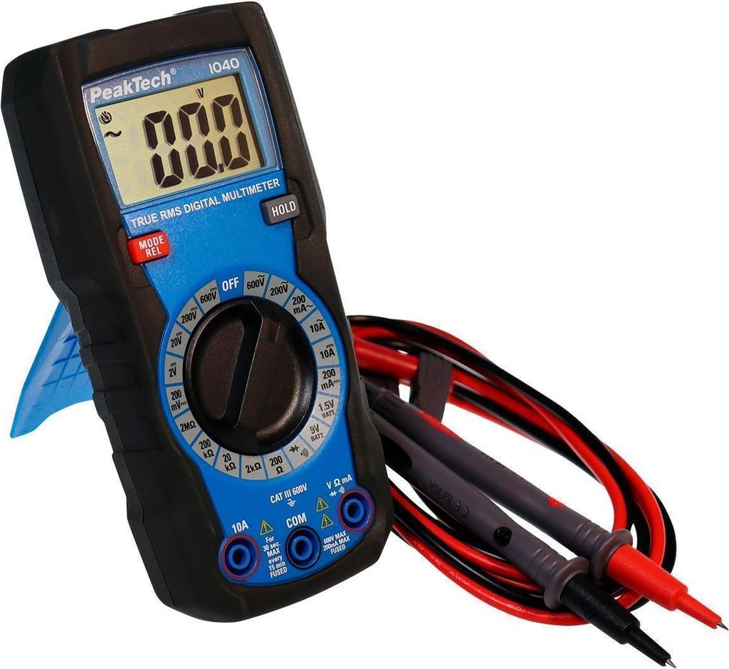 PeakTech P 1040 Multimeter Digitales Multimeter CAT III 600V (P 1040)