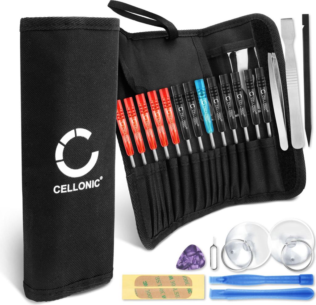 CELLONIC Schraubendreher Set für Akkuwechsel u Produktbild 
