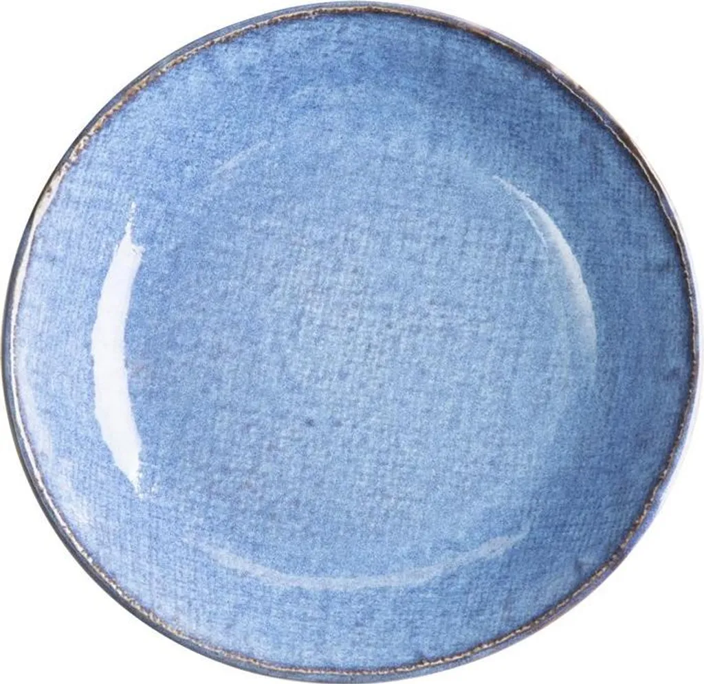 Coques de coupe Olympia Denim Blue 220 mm - Lot de 6 bols robustes