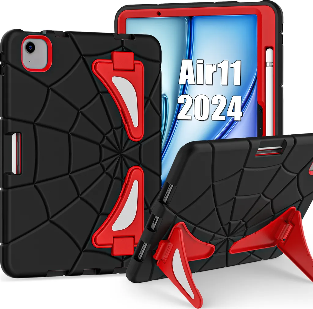 Étui de Protection Antichoc iPad Air 11 M2 2024 Robuste Support Intégré