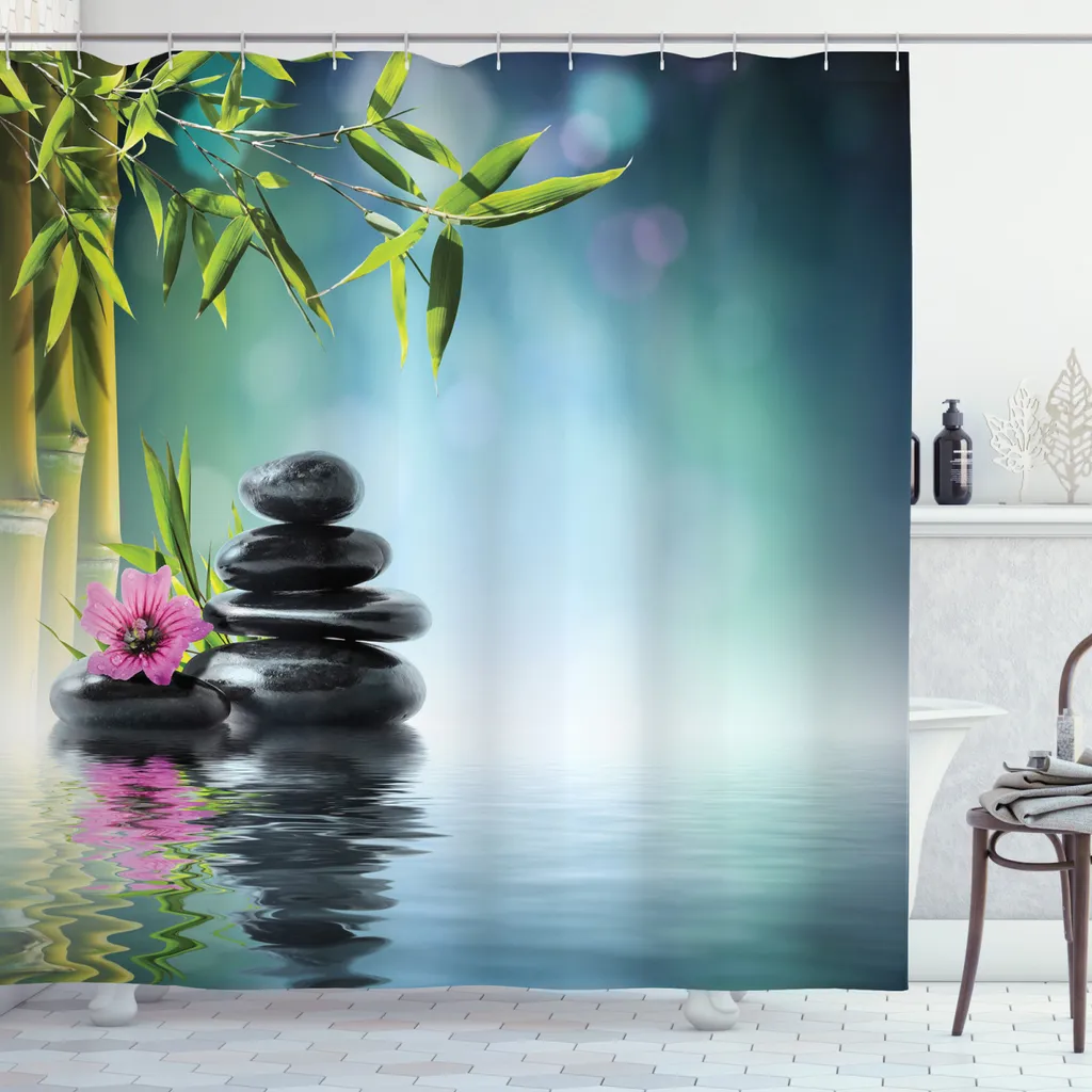 Restyling Bagno: Tenda Doccia ABAKUHAUS Spa Mood 175x180