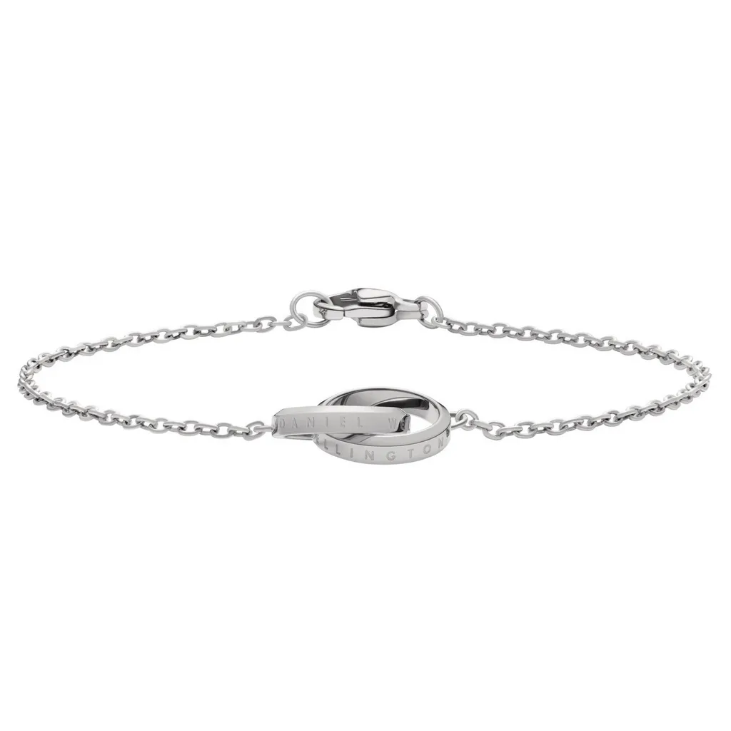 Bracelet Argenté Idéal pour Femme - Elan Unity DW0040016 de Taille 16.5 cm