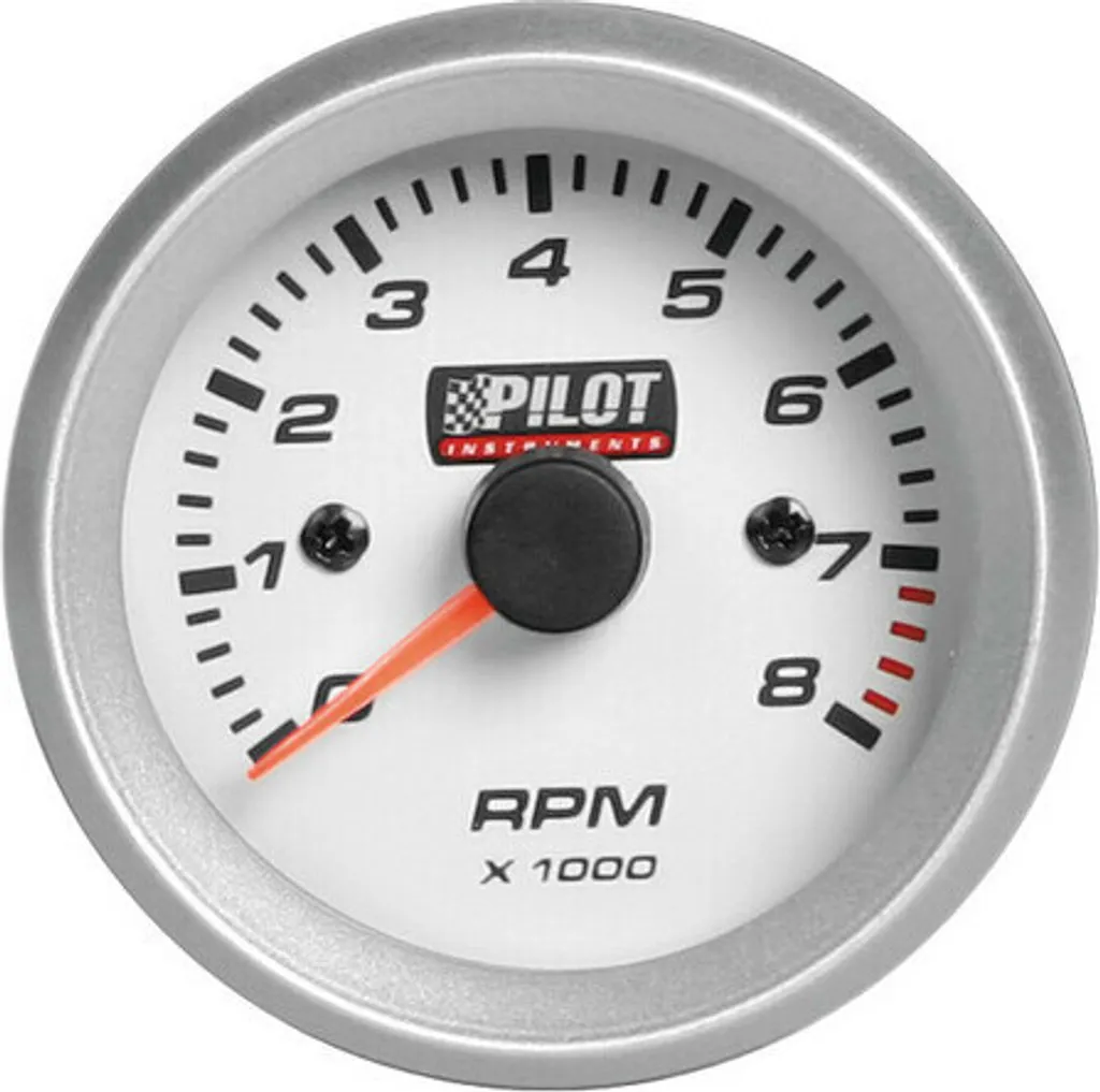 Compte-tours automobile 52mm pour optimiser le passage de vitesse 8000 RPM