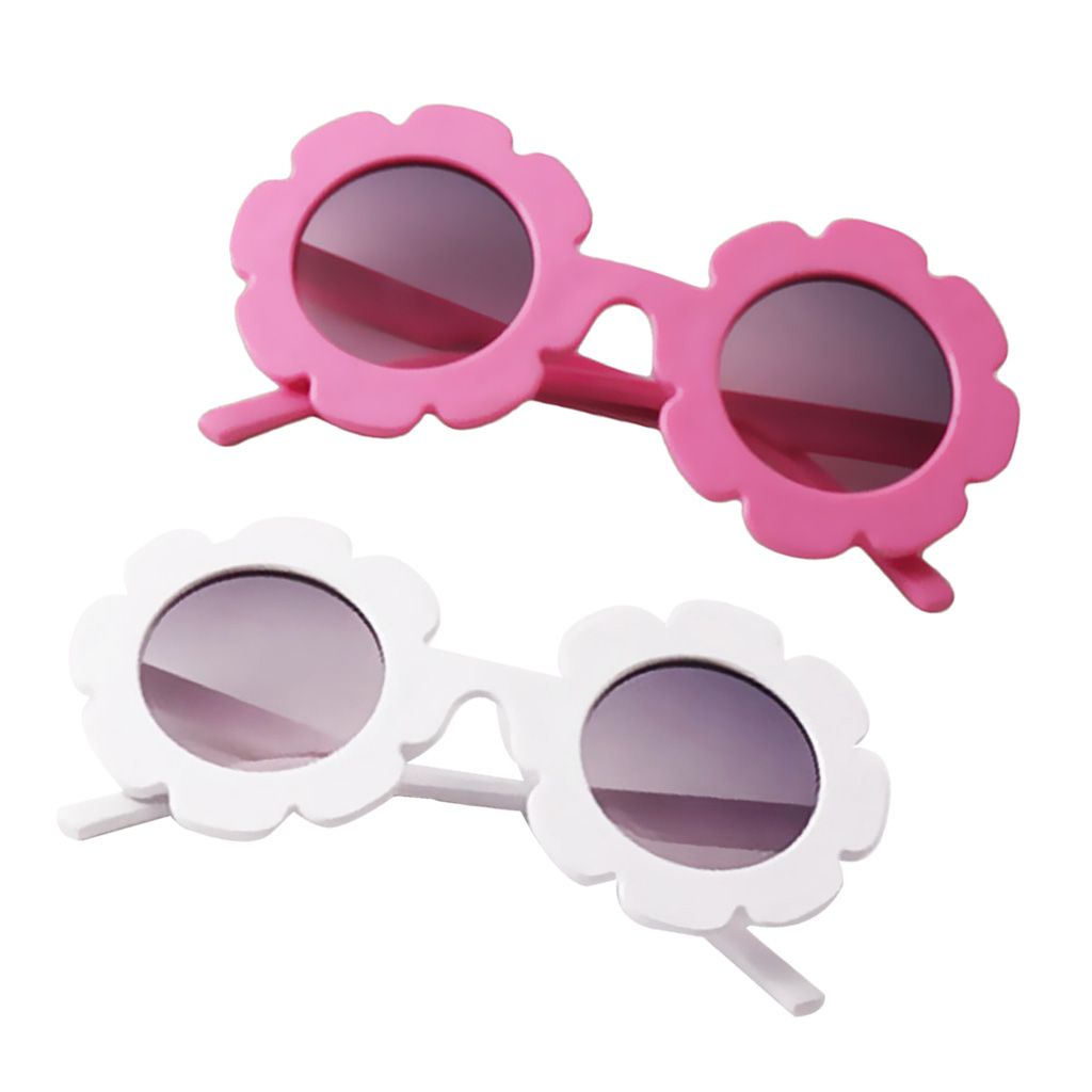 Herzform Cartoon Baby Mädchen Kinder Outdoor Sonnenbrillen Rosa