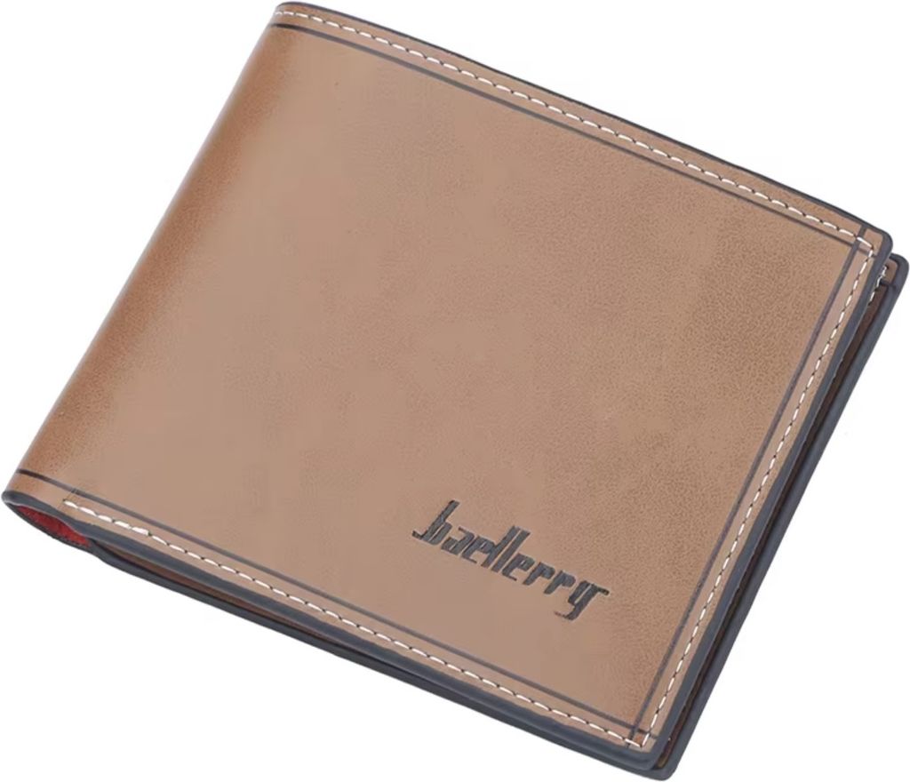 Herren Geldbörse Baellerry Hodur - Elegante Braun 2 Geldbörse für Männer KP36195