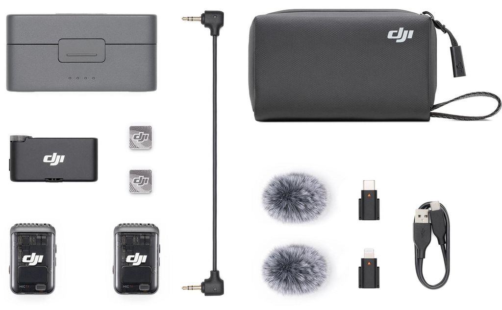DJI Mic 2, 50 - 20000 Hz, 21 dB, 120 dB, všesměrový, Obrázek produktu 